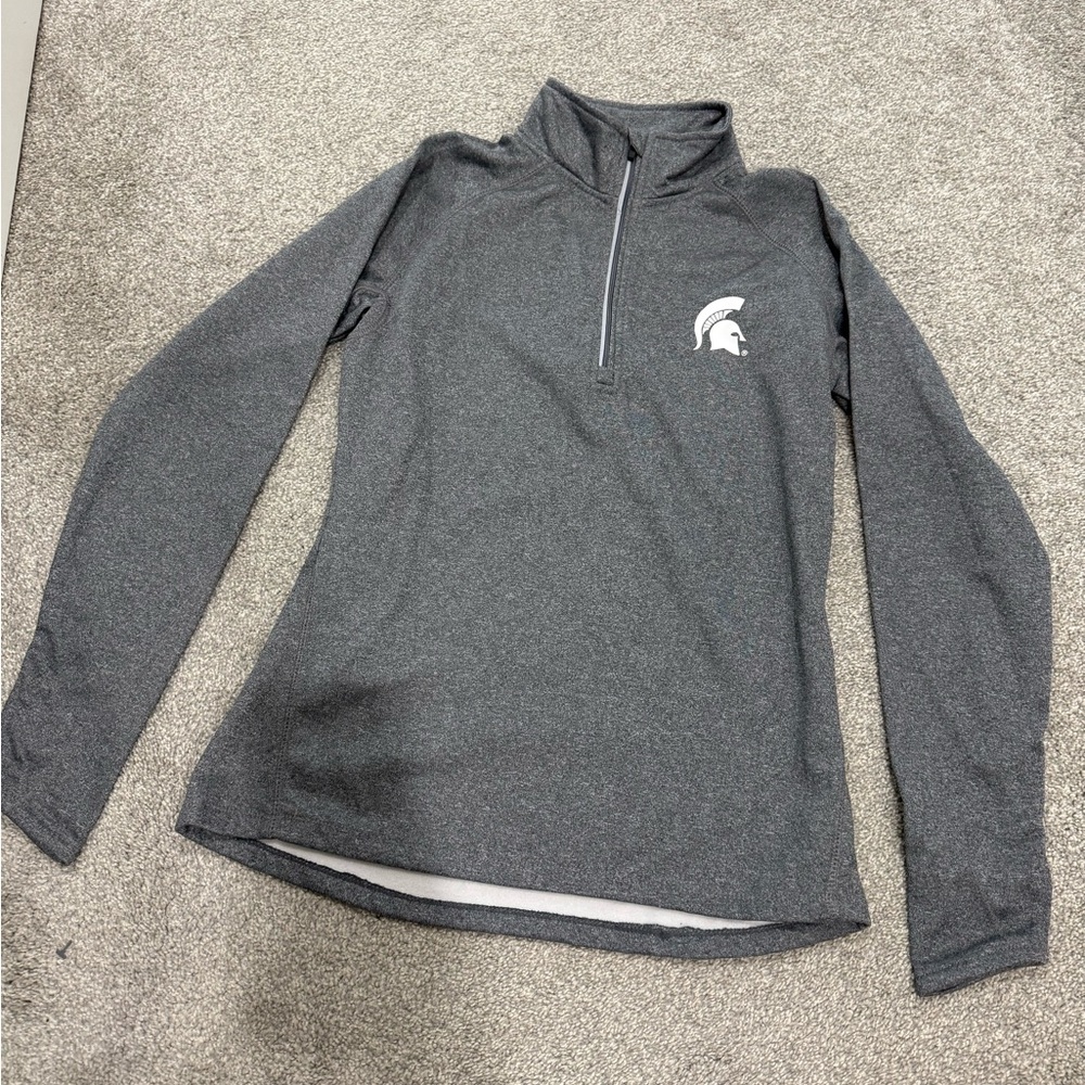 Knights Apparel Charcoal Quarter-Zip Pullover